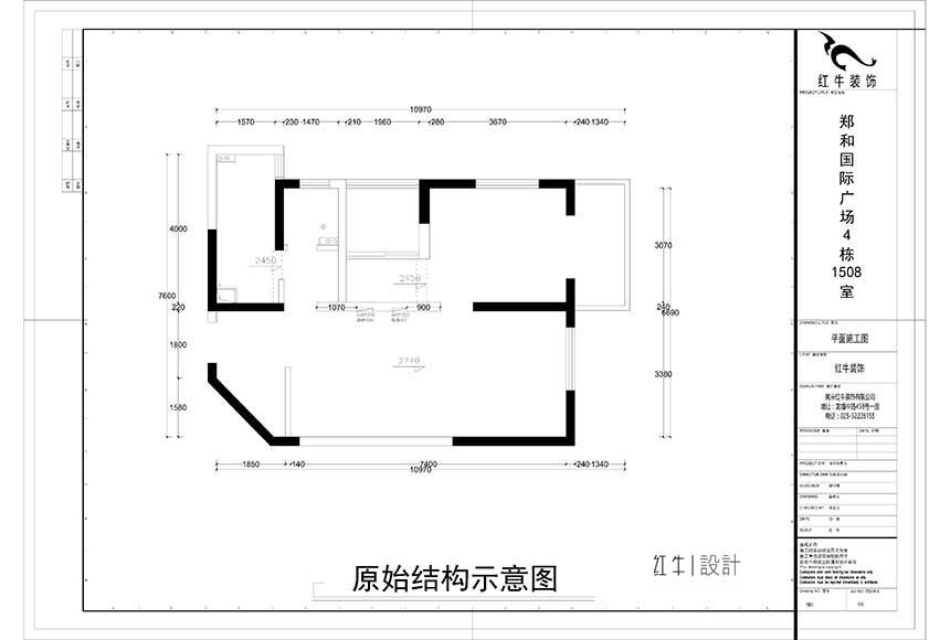 860x580_鄭和國(guó)際廣場(chǎng)4棟1508施工圖-Model