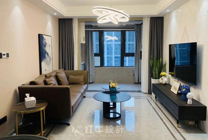 保利國際社區(qū)115㎡現(xiàn)代風(fēng)格--想現(xiàn)場參觀新裝好的房子嗎？這里就有哦！03劉小勇_保利國際社區(qū)-96㎡-現(xiàn)代風(fēng)格