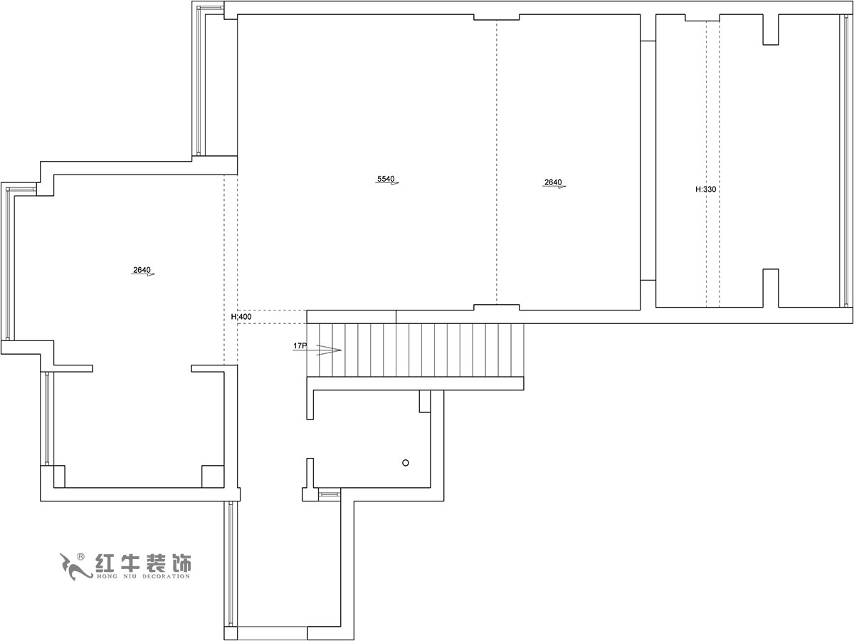 【實(shí)景案例】余瑋_棲園-200㎡-輕奢風(fēng)格_4室3廳3衛(wèi)（新房裝修）_全包35萬00_01一樓是日常休閑的活動區(qū)域