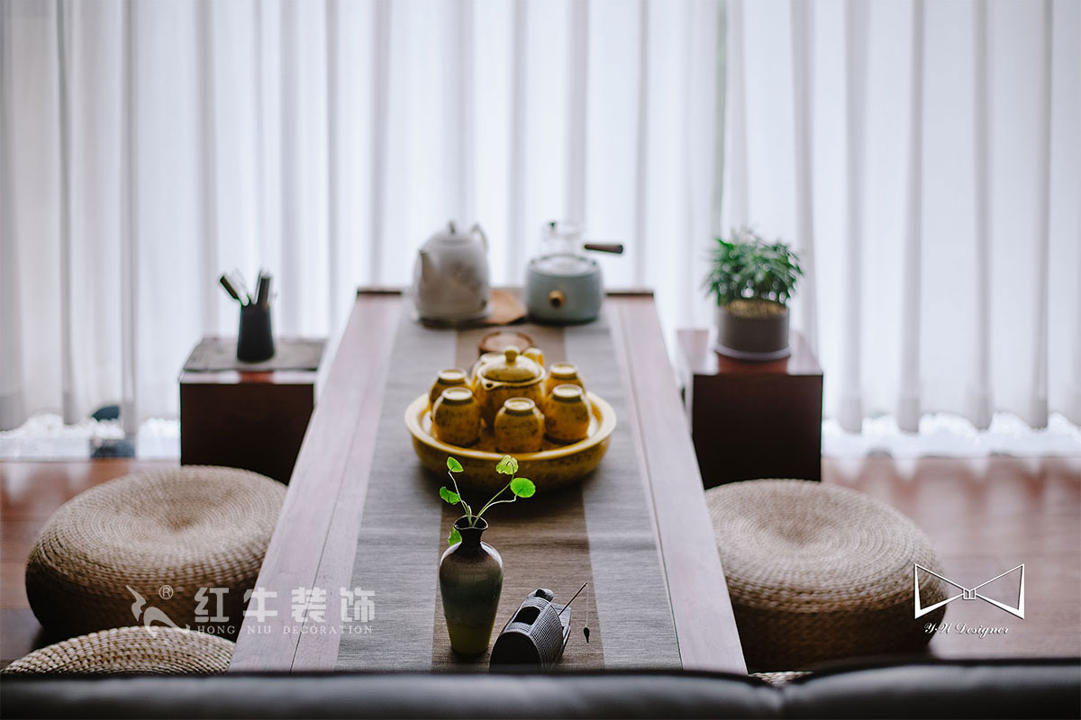 【實(shí)景案例】余瑋_棲園-200㎡-輕奢風(fēng)格_4室3廳3衛(wèi)（新房裝修）_全包35萬08茶室PHH_4093