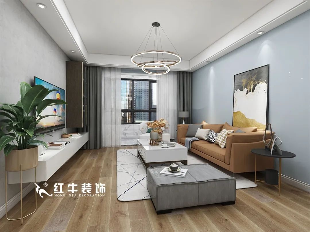 張桐瑋_保利國(guó)際社區(qū)115㎡現(xiàn)代簡(jiǎn)約｜簡(jiǎn)潔優(yōu)雅的家，自由閑適的生活?。ǔ善芳?5