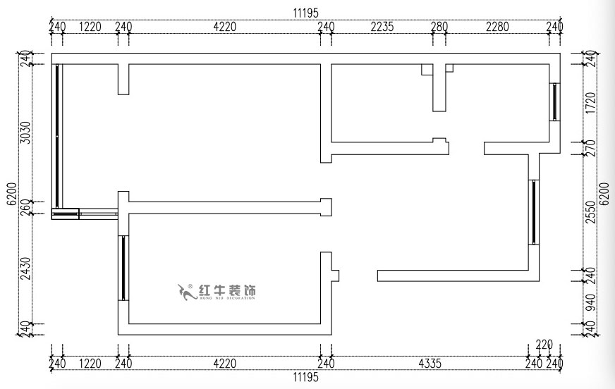 張桐瑋｜南堡新寓7-2-102-58㎡-現(xiàn)代簡約風格｜2室1廳1衛(wèi)｜舊房改造｜定制家￥66000｜全包6