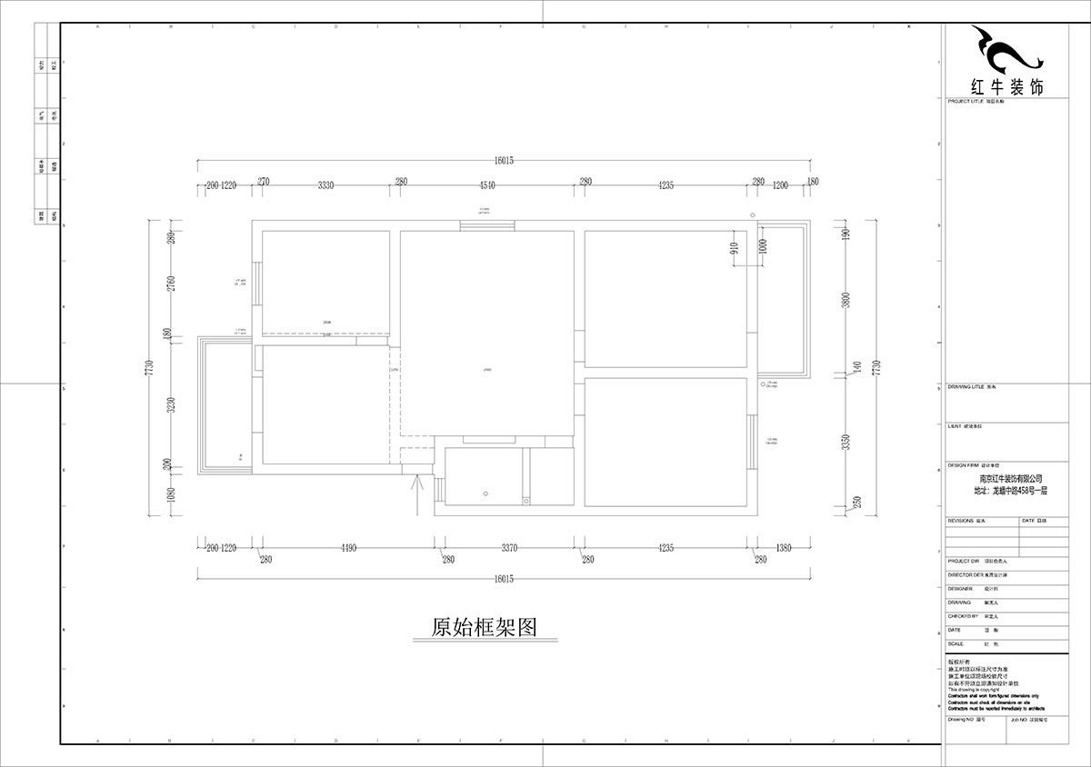 孟憲濤｜牡丹里17-601-108㎡-現(xiàn)代簡(jiǎn)約風(fēng)格｜3室2廳2衛(wèi)｜老房裝修｜定制家｜全包14萬｜00_01原始框架圖