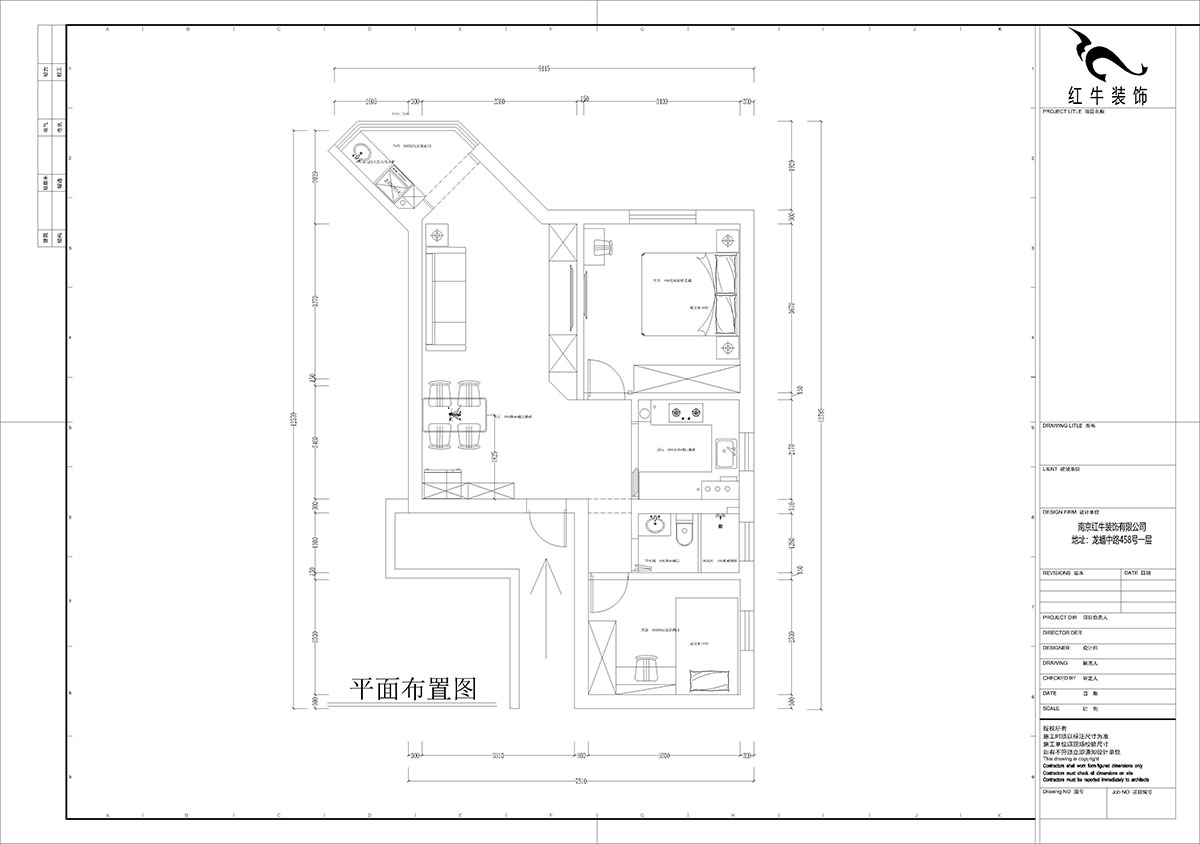 孟憲濤｜北門橋10號(hào)1508室-85㎡-現(xiàn)代簡(jiǎn)約風(fēng)格｜2室2廳1衛(wèi)｜老房裝修｜定制家｜全包12萬(wàn)｜00_03平面布置圖