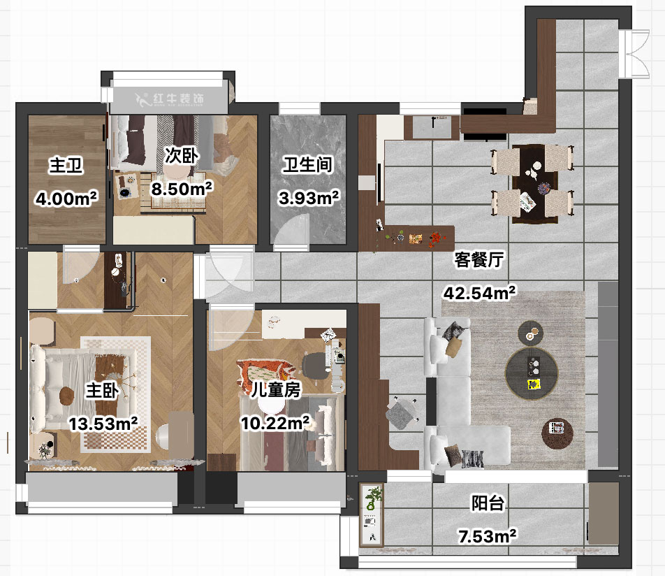 賈庭｜中海南山印1-2004-120㎡-法式復(fù)古風格｜3室2廳1廚2衛(wèi)｜精裝修改造｜定制家｜全包9