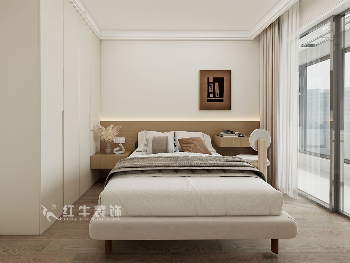 南京135㎡融僑中央花園裝修，邂逅簡約內(nèi)斂的舒適生活