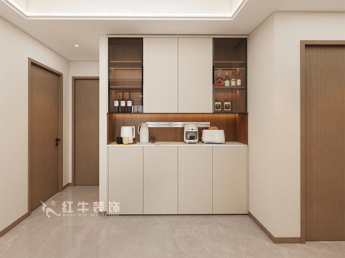 南京125㎡柏悅瀾庭裝修，與簡約共生，伴悠然而居