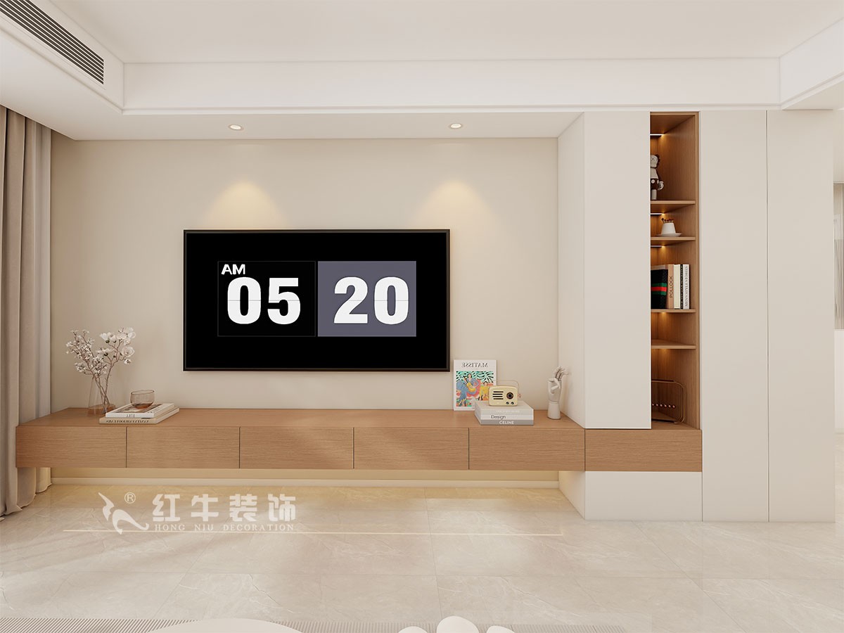 現(xiàn)代奶油風(fēng)裝修，目光所及皆是溫柔與美好