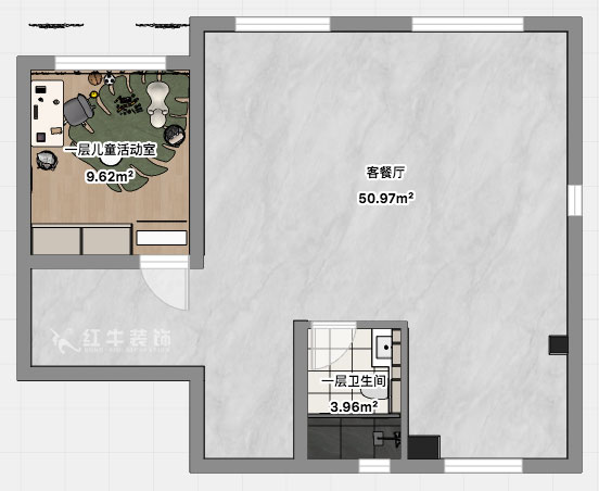 南京138㎡現(xiàn)代復(fù)式裝修，美學(xué)與家居共生！